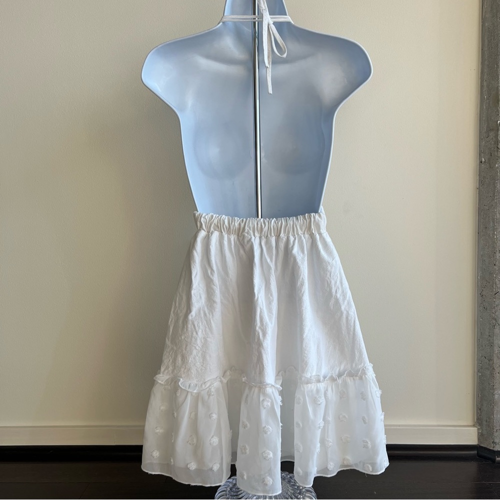 PRETTYLITTLETHING 100% Cotton White Dress - Picture 3 of 6